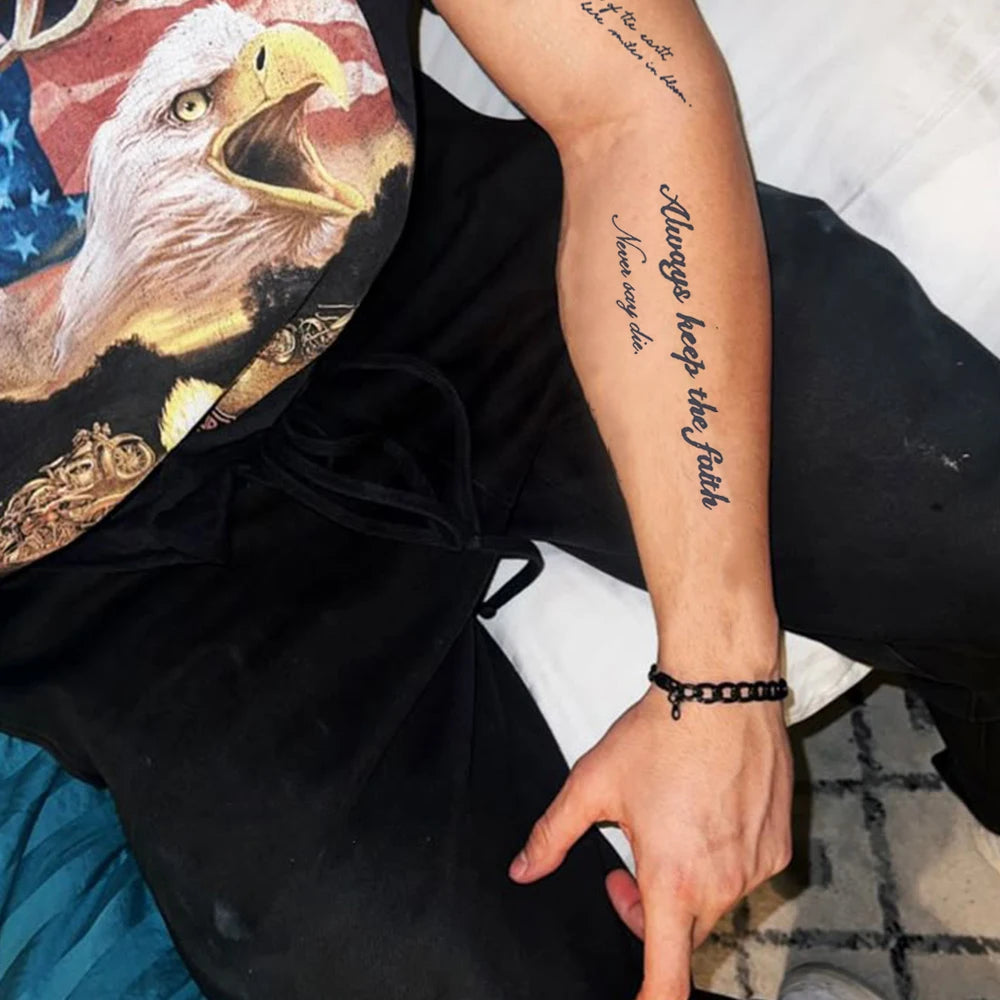 Tatouage écriture